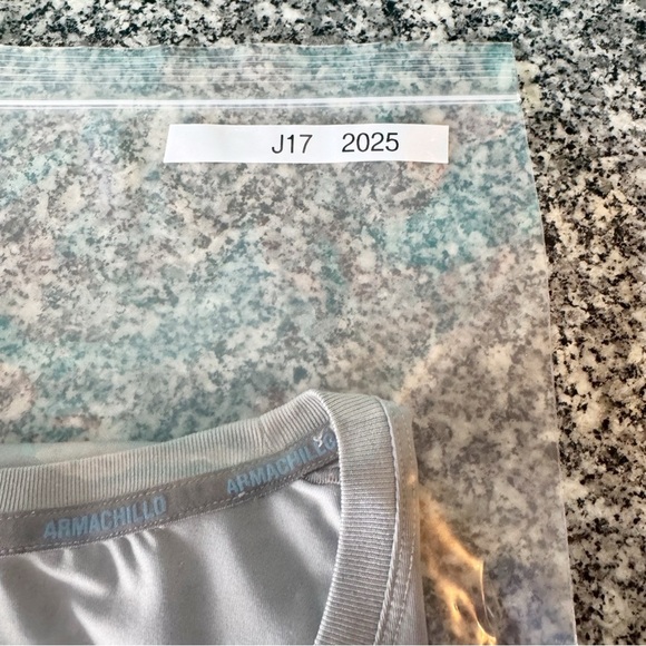 Duluth Trading Co Gray Men's Armachillo Crew Undershirt Size Large Work - Picture 7 of 7